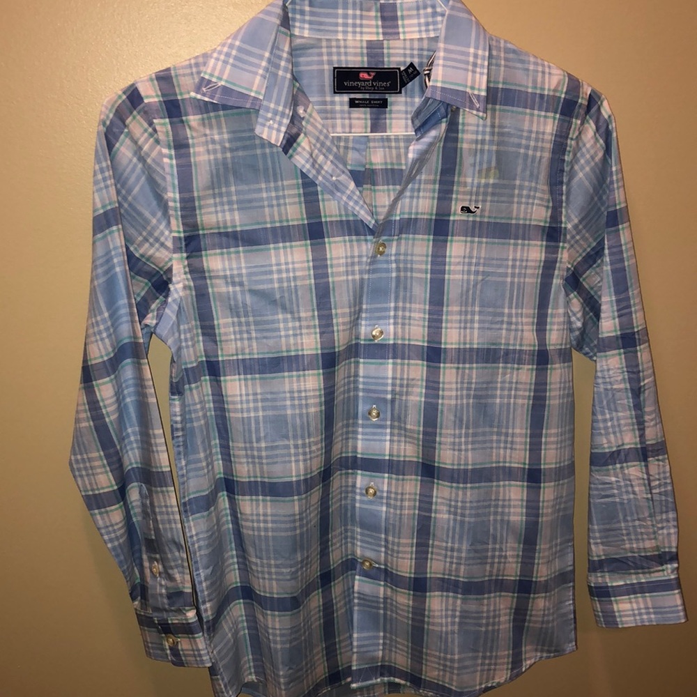 Boys vineyard vine button up